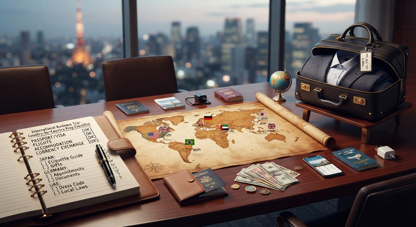 First International Business Trip: A Country-by-Country Prep Checklist