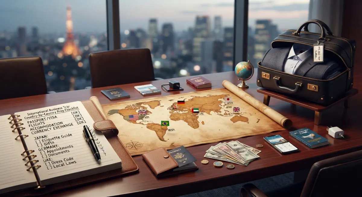 First International Business Trip: A Country-by-Country Prep Checklist